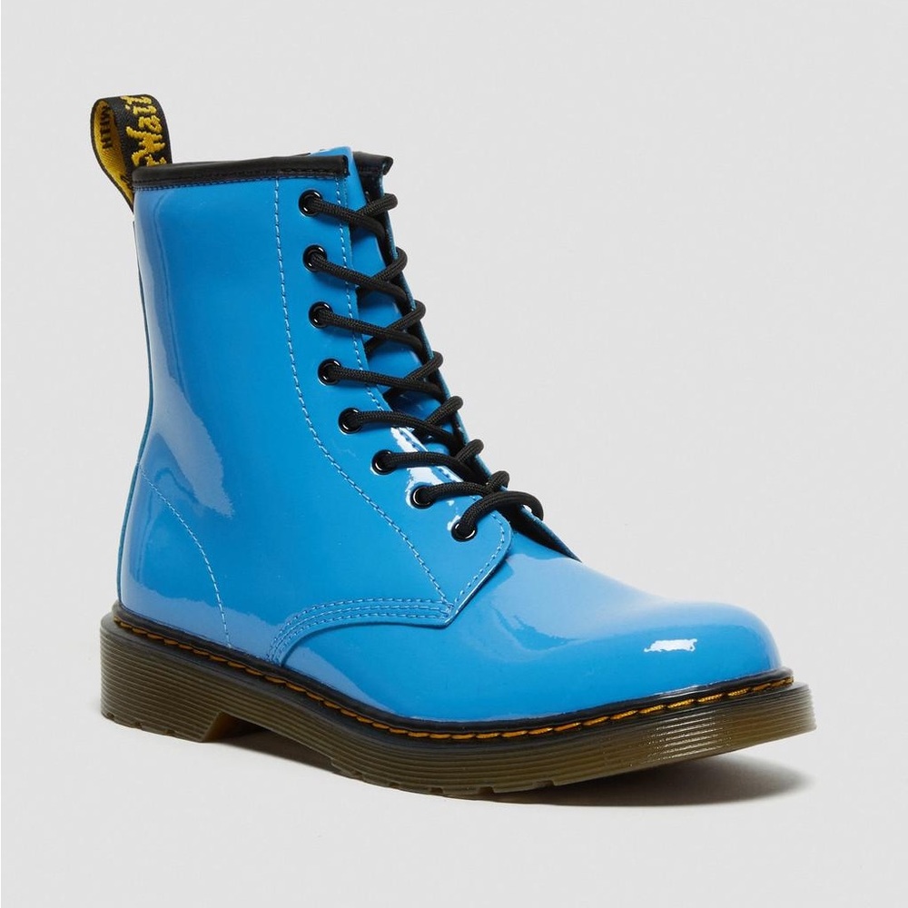 Brand new 🔥 1460 Blue WOMEN'S SMOOTH LEATHER LACE UP BOOTS size 6